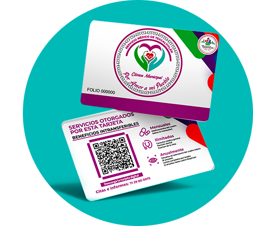Tarjeta Salud para mi familia