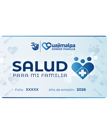 Credencial Salud para mi familia Cuajimalpa